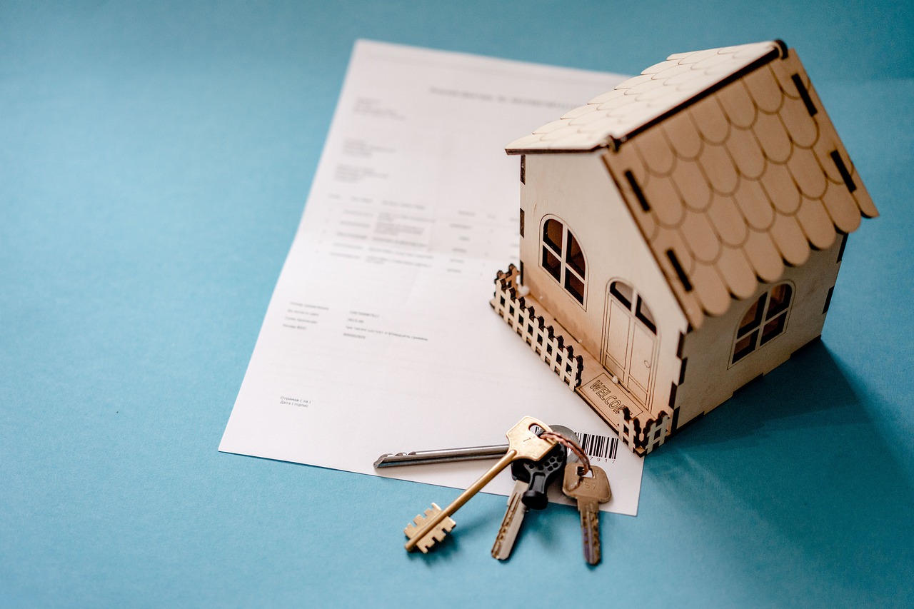 house, keys and paperwork